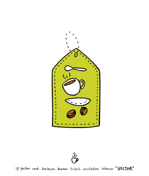 咖啡馆的海报图片下载