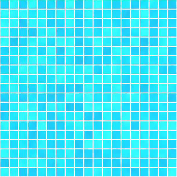 瓷砖浅蓝色变型方无缝图片下载