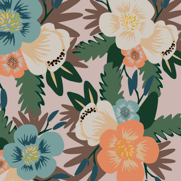 花插图。一束花。图片下载