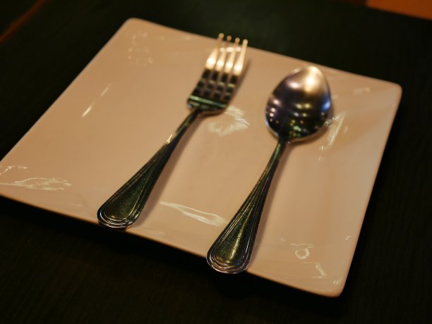 勺子和叉子图片下载