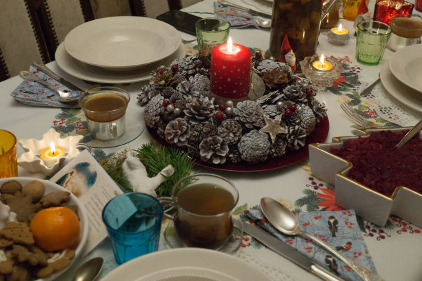 圣诞节的表图片下载