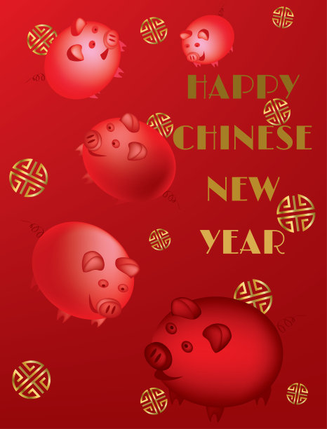中国新年2019 -猪年图片下载
