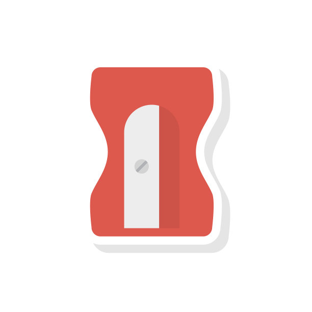 卷笔刀铅笔设计图片下载