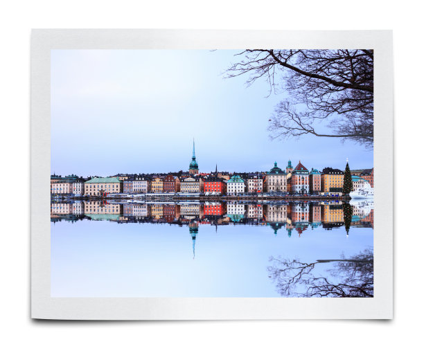 瑞典斯德哥尔摩照片(剪辑路径)图片下载