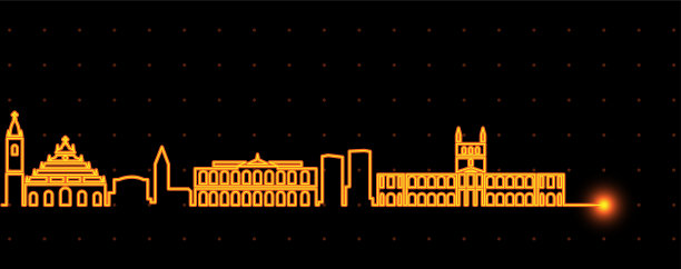 亚松森轻条纹天际线图片下载