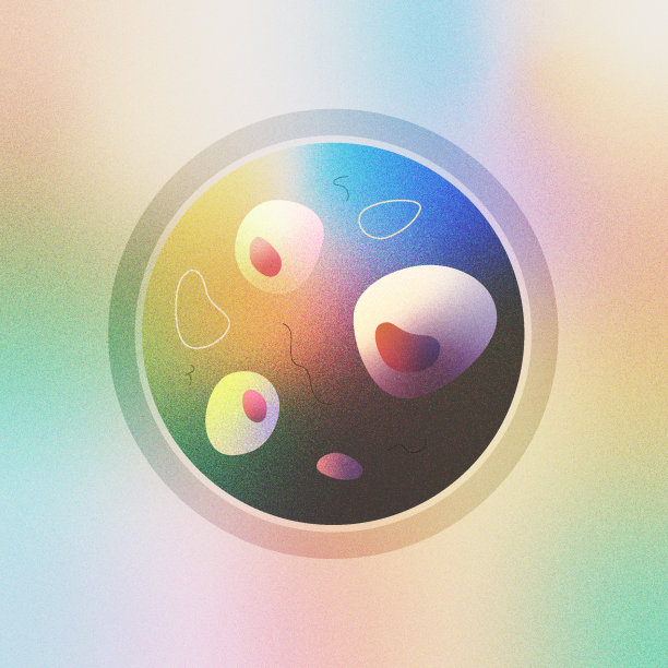 生命起源插画概念图片下载