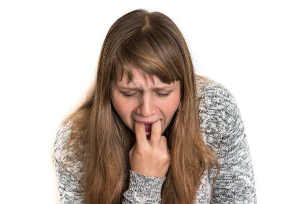 患有恶心-呕吐症的妇女图片下载