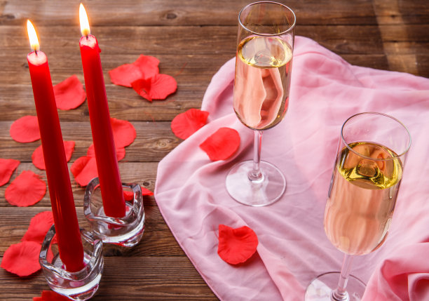 烛光晚餐的照片图片下载