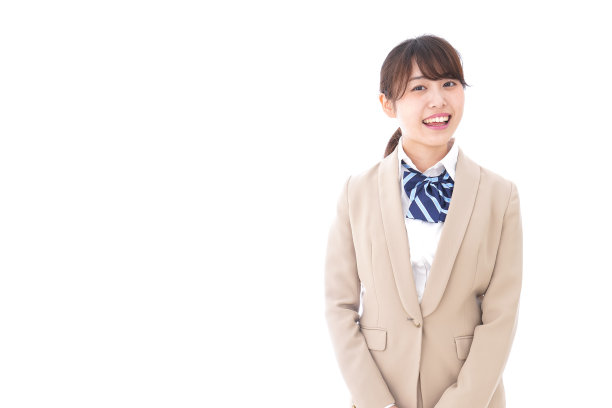 微笑的学生形象图片下载