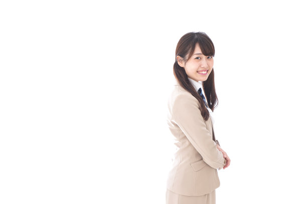 微笑的学生形象图片下载