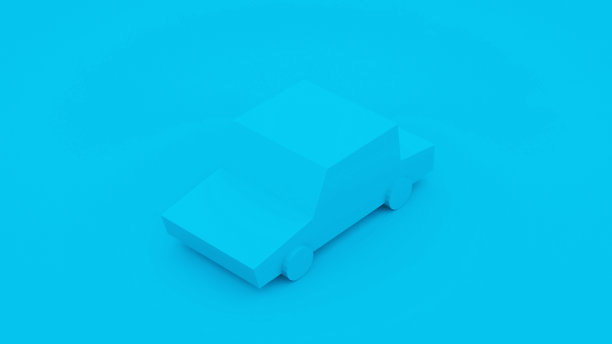 黄色婴儿奶瓶。3D插图图片下载