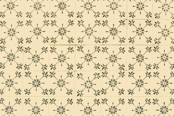 葡萄牙瓦房墙图片下载