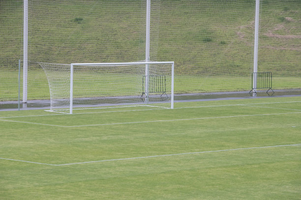 在球场上。抽象的足球或足球背景图片下载