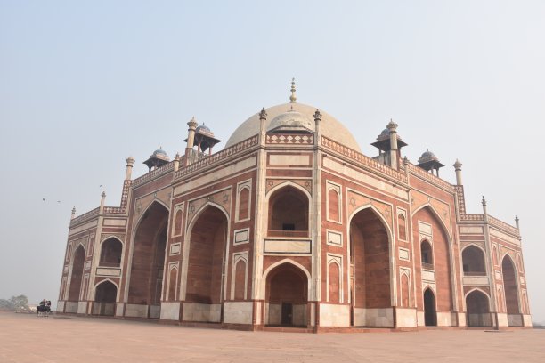 印度，新德里，胡马雍墓图片下载