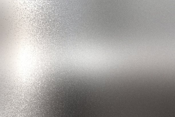 光线照射在粗糙的铬金属墙面纹理上，抽象的背景图片下载