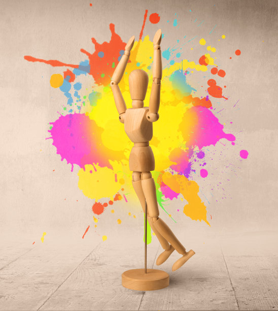 木制人体模型图片下载