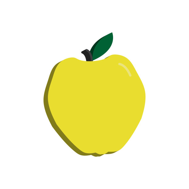 贴梗海棠的3 d图标。彩色矢量设计插图图片下载