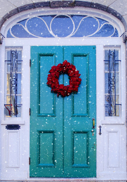 下雪的圣诞节图片下载