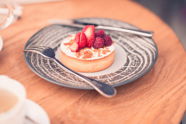 美味的咖啡蛋糕图片下载