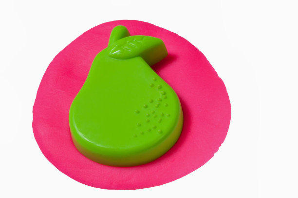 绿色梨的形状图片下载