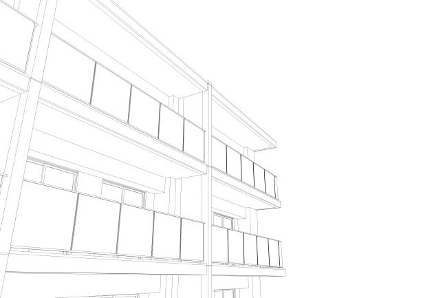 公寓。线框。图片下载