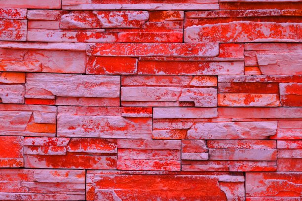 红色的墙图片下载