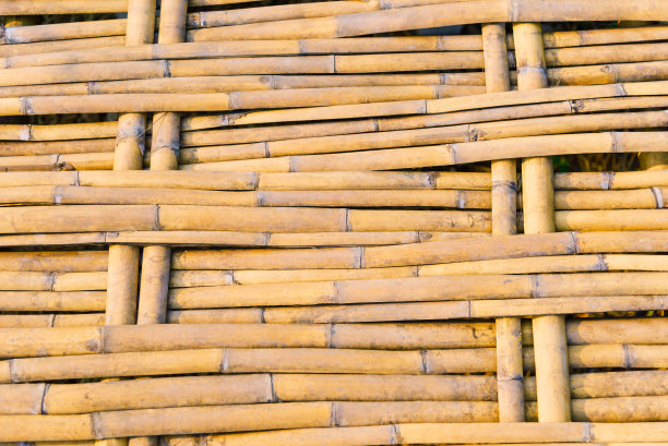 竹织走道的纹理图片下载