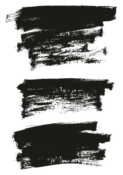 油漆刷薄背景高细节抽象矢量背景设置11图片下载