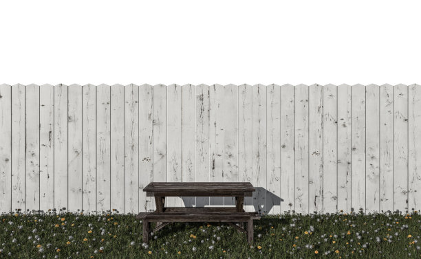 木栅栏图片下载