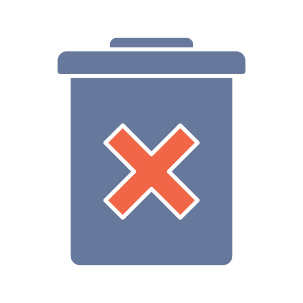 永久删除按钮图标图片下载