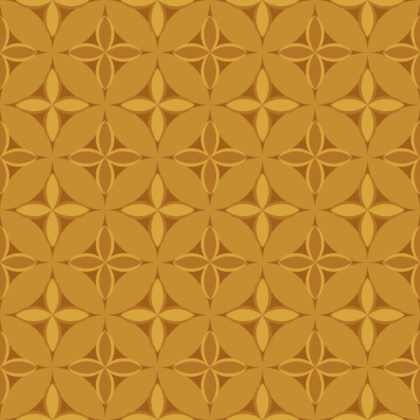 无缝几何图案与抽象花卉元素基于阿拉伯装饰。几何方格背景在木材的颜色图片下载