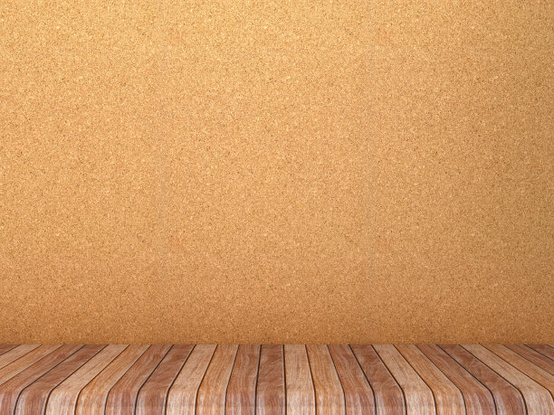 木板背景与木地板- 3D渲染图片下载
