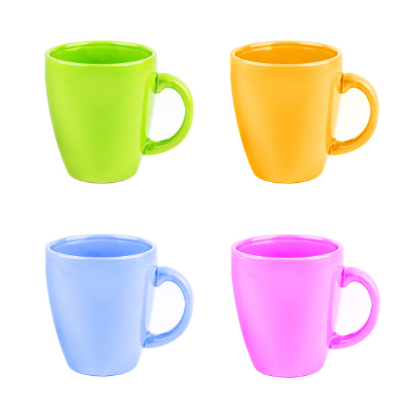 四个杯子图片下载