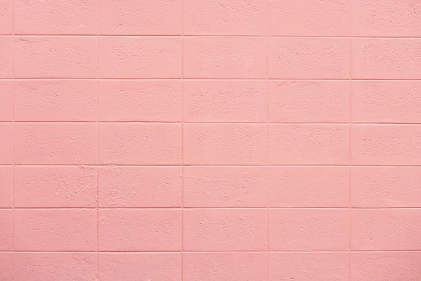 空砖墙纹理涂粉粉彩背景复古室内设计。图片下载