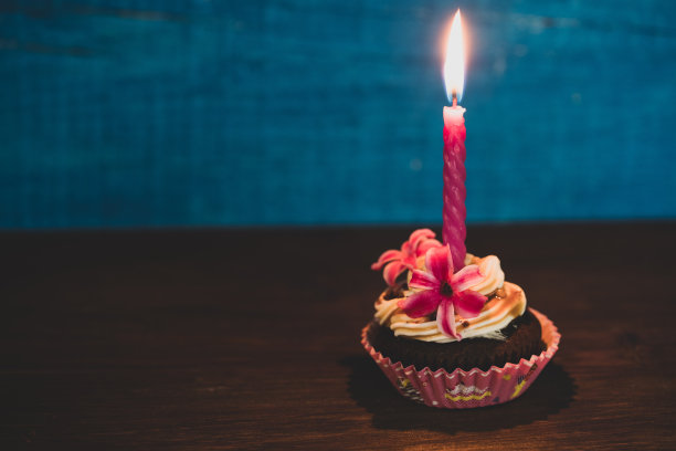 生日蛋糕和蜡烛图片下载