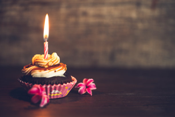 生日蛋糕和蜡烛图片下载