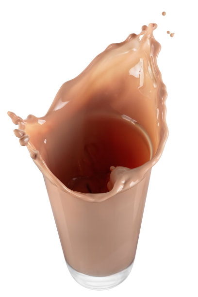 巧克力牛奶飞溅图片下载