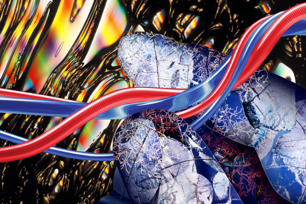 AI机器人进行人造血管置换手术图片下载