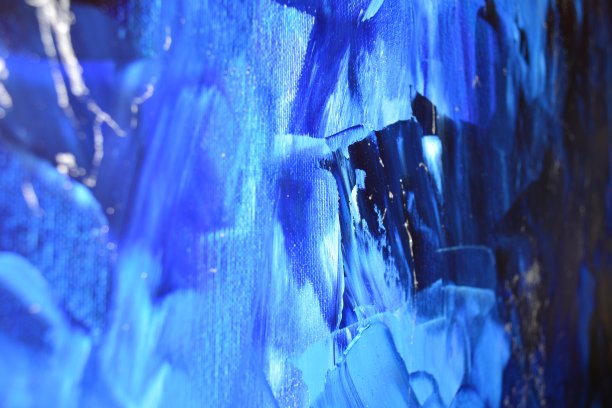 黄色蓝色橙色黑色抽象艺术背景图片下载