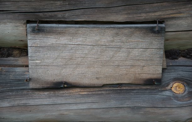 旧的复古木标签，门窗，纹理背景图片下载