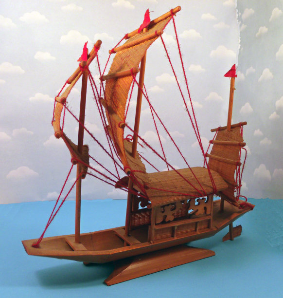 美丽的中国帆船图片下载