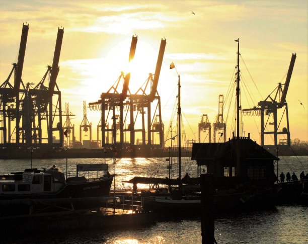 汉堡港图片下载