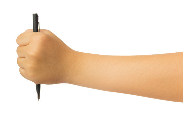 人的手孤立在白色背景上图片下载