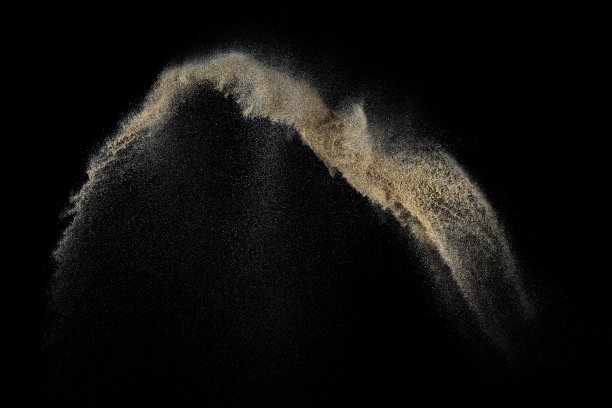 桑迪爆炸孤立。图片下载