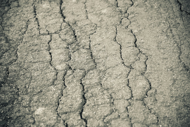 一幅混凝土路面孤立的照片图片下载