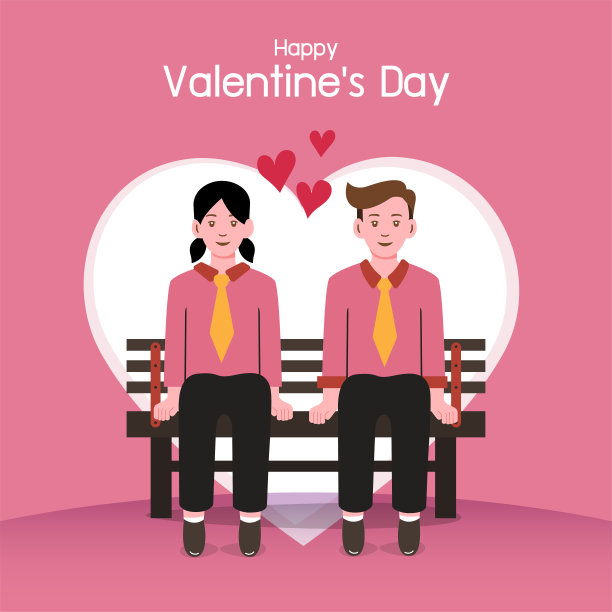 情人节背景，情侣相爱图片下载