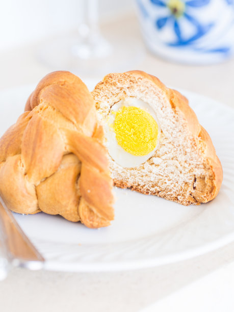 Folar，葡萄牙传统复活节面包图片下载