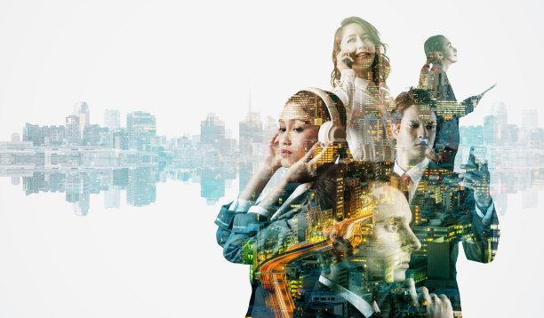 多元化业务的概念,图片下载