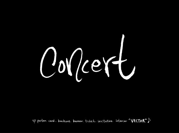 演唱会的海报图片下载