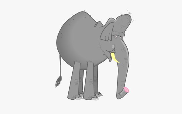 一头大象图片下载